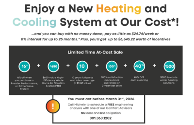 Our At Cost Sale is here!