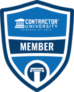 Contractor University Member