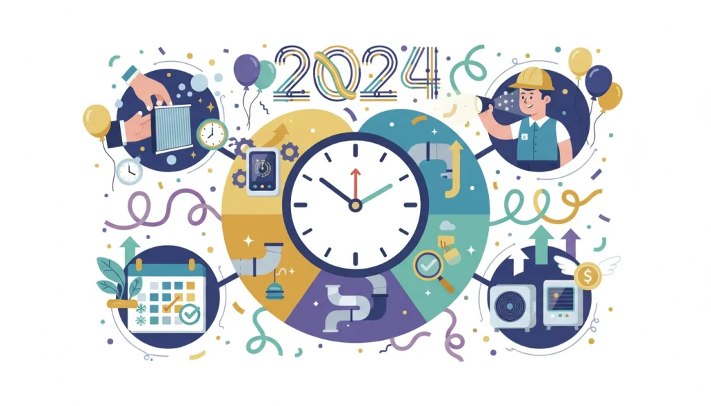 A New Years info graphic.